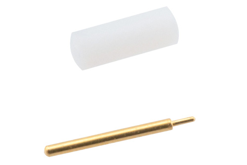 Launch Pin & Dielectric for 0.38mm (0.015 Inch) Field Replaceable Connector, 4.06mm (0.160 Inch) Pin Length