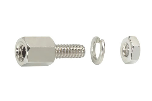4-40 D-Sub Hardware Jack Screw Kit, .25 inch Thread, .232 inch Screw