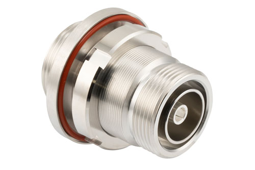 Low PIM 7/16 DIN Female to 7/16 DIN Female Bulkhead Mount Adapter