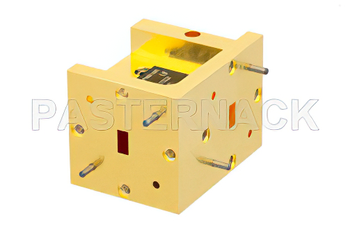Waveguide Down Converter Mixer WR-22 From 33 GHz to 50 GHz, IF From DC to 18 GHz And LO Power of +13 dBm, UG-383/U Flange, Q Band