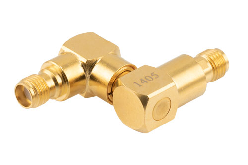 Swivel Joint Operating to 6 GHz, SMA Female to SMA Female Adapter