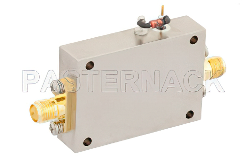 2 dB NF, 13 dBm Psat, 4 GHz to 8 GHz, Low Noise Amplifier, 38 dB Gain, SMA