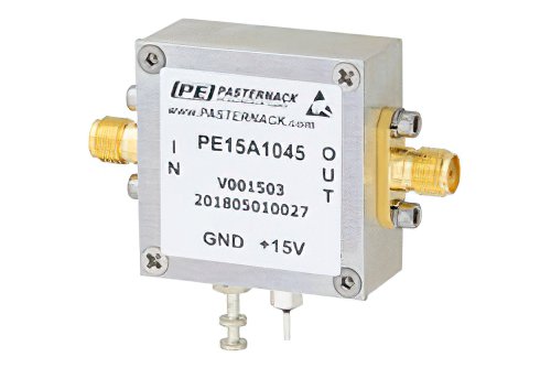 2 dB NF Low Noise Amplifier, Operating from 1 MHz to 500 MHz with 33.5 dB Gain, 13 dBm P1dB and SMA