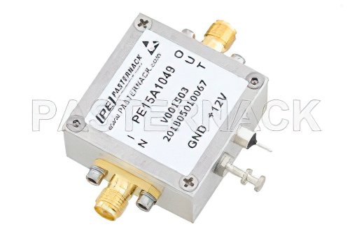 2 dB NF Low Noise Amplifier, Operating from 10 MHz to 1 GHz with 32 dB Gain, 12 dBm P1dB and SMA