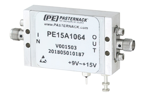 1.3 dB NF Low Noise Amplifier, Operating from 20 MHz to 1 GHz with 30.5 dB Gain, 20 dBm Psat and SMA