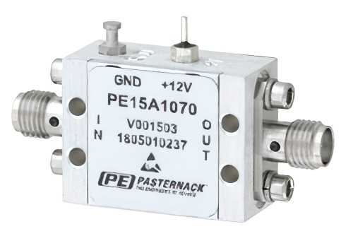0.8 dB NF Low Noise Amplifier, Operating from 1 GHz to 4 GHz with 20 dB Gain, 22 dBm Psat and SMA