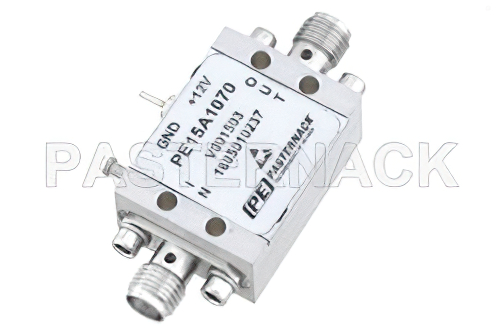0.8 dB NF Low Noise Amplifier, Operating from 1 GHz to 4 GHz with 20 dB Gain, 22 dBm Psat and SMA