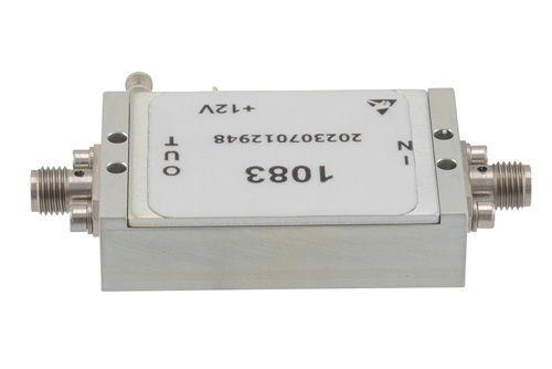 1.4 dB NF Low Noise Amplifier, Operating from 10 MHz to 1 GHz with 30 dB Gain, 29 dBm P1dB and SMA