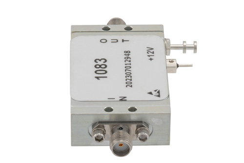 1.4 dB NF Low Noise Amplifier, Operating from 10 MHz to 1 GHz with 30 dB Gain, 29 dBm P1dB and SMA