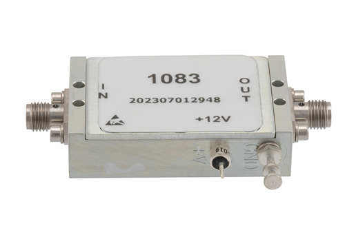 1.4 dB NF Low Noise Amplifier, Operating from 10 MHz to 1 GHz with 30 dB Gain, 29 dBm P1dB and SMA