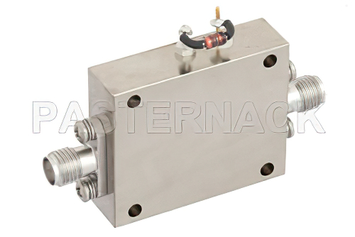 15 dBm P1dB, 500 MHz to 18 GHz, Medium Power Broadband Amplifier, 33 dB Gain, 4 dB NF, SMA