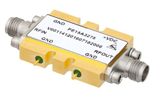 2.9 dB NF, 11 dBm P1dB, 29 GHz to 36 GHz, Low Noise Broadband Amplifier, 20 dB Gain, 2.92mm