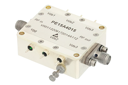 4 Watt Psat, 8 GHz to 11 GHz, High Power GaAs Amplifier, SMA, 28 dB Gain