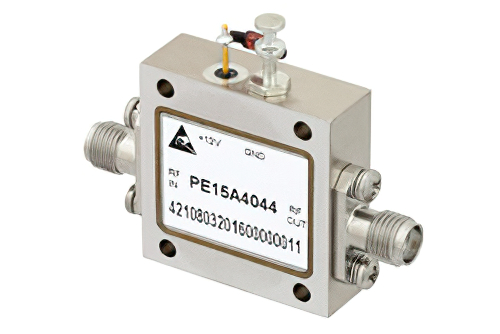 500 mW P1dB, 6 GHz to 12 GHz, Medium Power Broadband Amplifier, 16 dB Gain, 37 dBm IP3, 5 dB NF, SMA