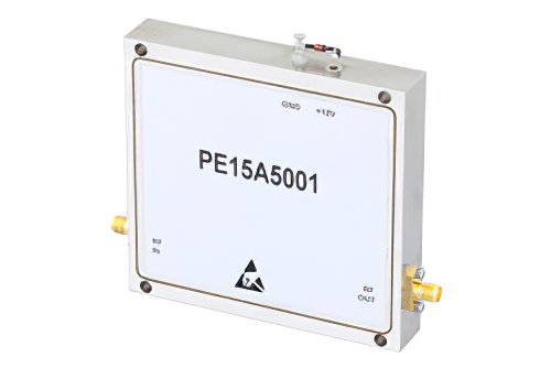 40 dB Gain, 10 Watt P1dB, 1.2 GHz to 1.4 GHz, High Power GaAs Amplifier, SMA Input, SMA Output