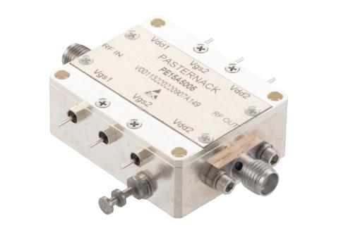 8 Watt Psat, 1.5 GHz to 3.5 GHz, High Power GaAs Amplifier, SMA, 19.5 dB Gain, 45 dBm IP3, 10 dB NF