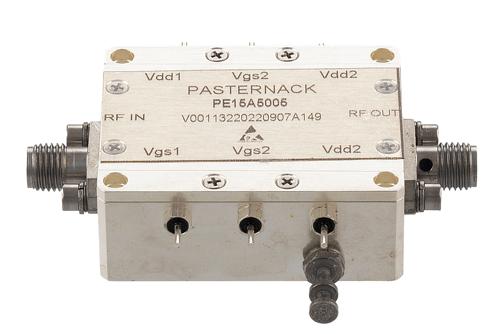 8 Watt Psat, 1.5 GHz to 3.5 GHz, High Power GaAs Amplifier, SMA, 19.5 dB Gain, 45 dBm IP3, 10 dB NF