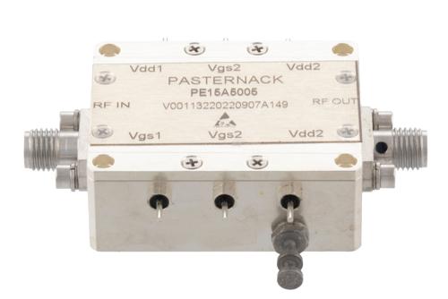 8 Watt Psat, 1.5 GHz to 3.5 GHz, High Power GaAs Amplifier, SMA, 19.5 dB Gain, 45 dBm IP3, 10 dB NF