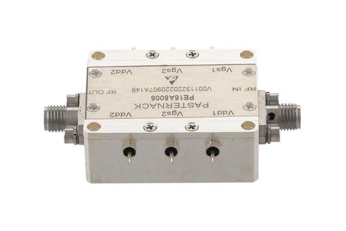 8 Watt Psat, 1.5 GHz to 3.5 GHz, High Power GaAs Amplifier, SMA, 19.5 dB Gain, 45 dBm IP3, 10 dB NF