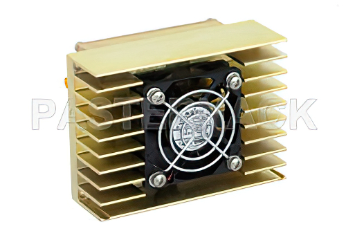 1.5 Watt Psat, 800 MHz to 4.2 GHz, Medium Power GaAs Amplifier, SMA, 31 dB Gain, 41 dBm IP3, Class A/AB w/ Heatsink and Fan