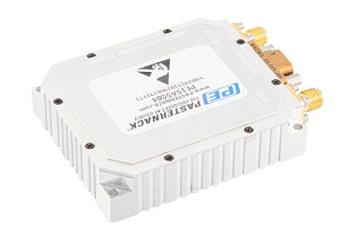 10 Watt GaN Power Amplifier, 200 MHz to 2600 MHz, Class AB, High VHF through S Bands, 40% Efficiency, 28V, SMA