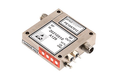 40 dB Variable Gain Amplifier, 11 dBm P1dB, 18 GHz to 40 GHz, 20 dB Gain Control, 5 dB NF, 2.92mm