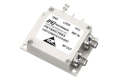 4 GHz Phase Locked Oscillator, 10 MHz External Ref., Phase Noise -90 dBc/Hz, SMA