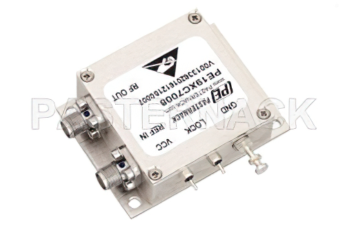 4 GHz Phase Locked Oscillator, 100 MHz External Ref., Phase Noise -110 dBc/Hz, SMA