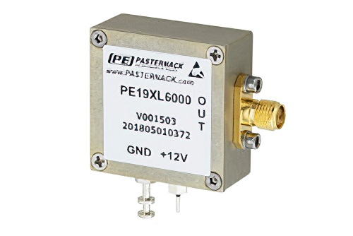 10 MHz TCXO Oscillator, ±2.5 PPM, CMOS Output, -145 dBc/Hz at 10kHz Offset, +12V, SMA