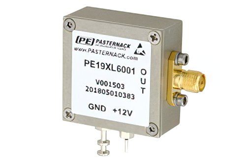 20 MHz TCXO Oscillator, ±2.5 PPM, CMOS Output, -145 dBc/Hz at 10kHz Offset, +12V, SMA