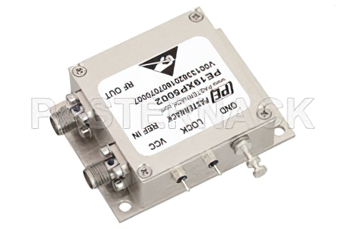50 MHz Phase Locked Crystal Oscillator, 10 MHz External Ref., Phase Noise -155 dBc/Hz, SMA