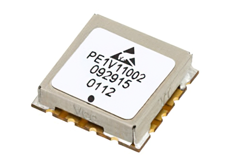 0.5 inch Commercial Surface Mount (SMT) Voltage Controlled Oscillator (VCO) From 25 MHz to 50 MHz With Phase Noise of -120 dBc/Hz