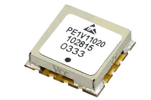 0.5 inch Commercial Surface Mount (SMT) Voltage Controlled Oscillator (VCO) From 1.5 GHz to 2.1 GHz With Phase Noise of -87 dBc/Hz