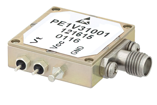 Voltage Controlled Oscillator (VCO) From 25 MHz to 50 MHz, Phase Noise of -120 dBc/Hz and SMA