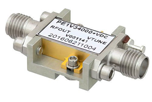 Voltage Controlled Oscillator (VCO) 4 GHz to 8 GHz, Phase Noise of -95 dBc/Hz, Hi-REL Hermetic and SMA