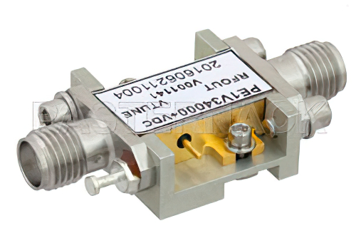 Voltage Controlled Oscillator (VCO) 4 GHz to 8 GHz, Phase Noise of -95 dBc/Hz, Hi-REL Hermetic and SMA
