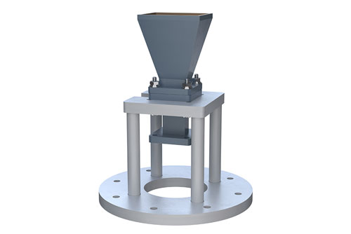 WR-62 Waveguide Antenna, 12.4 GHz to 18 GHz Frequency Range, 15 dBi Gain,, Integrated Cage-Style Mount