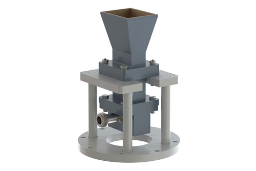 WR-112 Standard Gain Horn with 10 dBi gain, N Female Connector, Integrated Cage-Style Mount