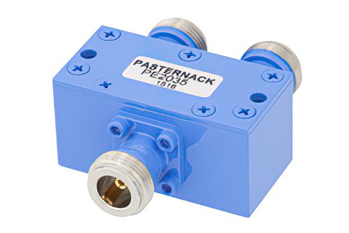 2 Way N Wilkinson Power Divider From 4 GHz to 8 GHz Rated at 30 Watts
