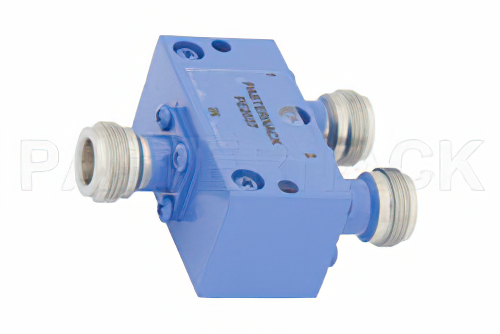 50 Ohm 2 Way N Power Divider From 12 GHz to 18 GHz Rated at 10 Watts