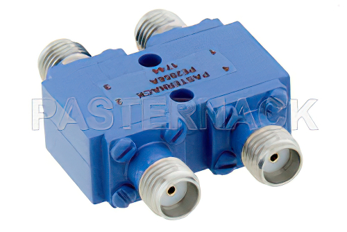 90 Degree SMA Hybrid Coupler From 7.5 GHz to 16 GHz Rated to 100 Watts