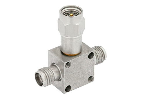 2 Way 2.92mm Resistive Power Divider From DC to 26.5 GHz Rated at 1 Watt