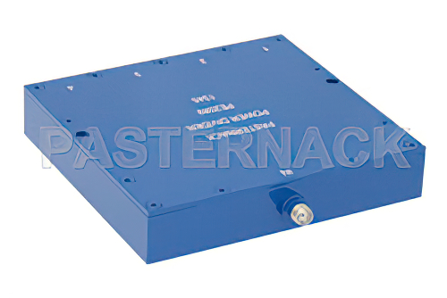 4 Way SMA Wilkinson Power Divider From 690 MHz to 2.7 GHz Rated at 10 Watts