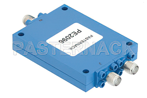 50 Ohm 2 Way SMA Wilkinson Power Divider From 2 GHz to 18 GHz Rated at 10 Watts