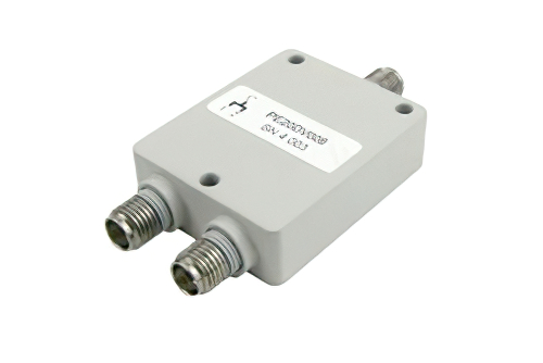 2 Way SMA Power Divider from 800 MHz to 2.4 GHz Rated at 20 Watts