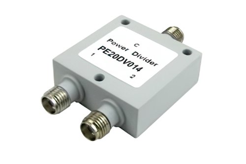 2 Way SMA Power Divider from 1 GHz to 2 GHz Rated at 30 Watts