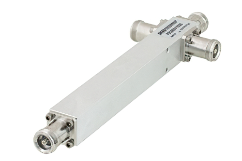 Low PIM 3 Way 4.1/9.5 Mini DIN Equal-Tapper High Power From 600 MHz to 2.7 GHz Rated at 300 Watts