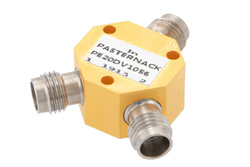 2 Way 2.4mm Power Divider from DC to 50 GHz Rated at 0.5 Watts