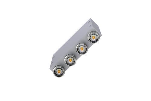 Low PIM 4 Way 4.3-10 Power Divider from 555 MHz to 6 GHz Rated at 80 Watts, IP65 Rated