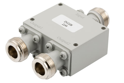 2-Way N-Type Power Divider 1-4GHz 30W